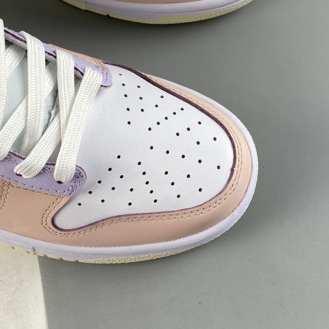 P280 NIKE SB Dunk High ”Cashmere” 白粉黄彩色拼接板鞋 DD1869-108