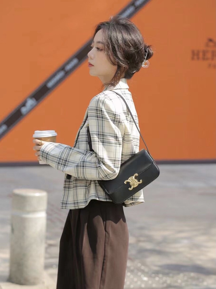 Celine bag The Arc de Triomphe underarm bag, hand and shoulder carry — photo 2
