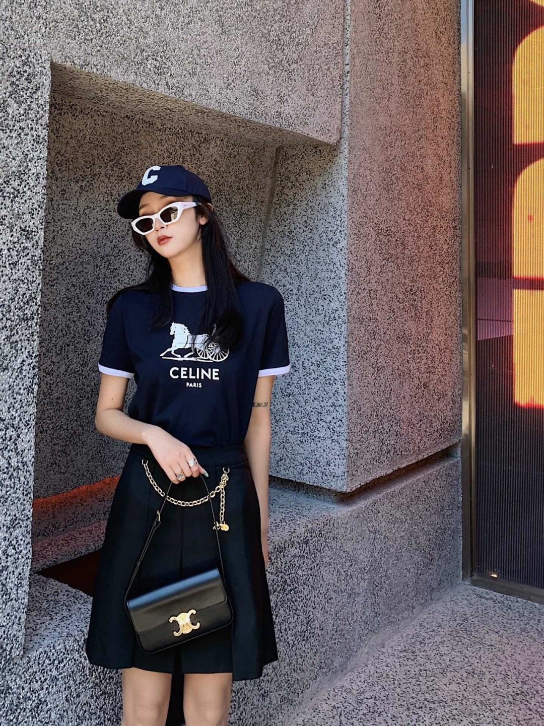 Celine bag The Arc de Triomphe underarm bag, hand and shoulder carry — photo 9