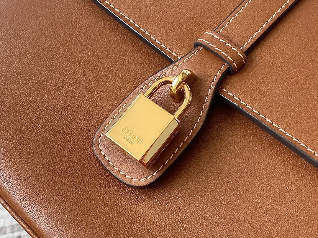 CELINE赛琳进口牛皮TABOU全新复古邮差包196583