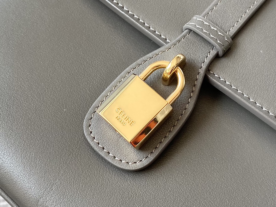 CELINE赛琳进口牛皮TABOU全新复古邮差包196583