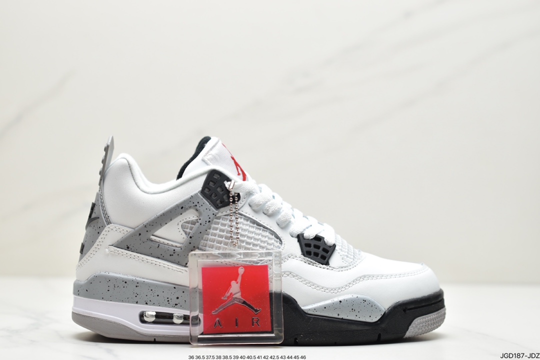 180  Air Jordan 4 Retro OG ”Cement” 白水泥 AJ4 乔丹4代 aj4 乔4 白水泥840606-192