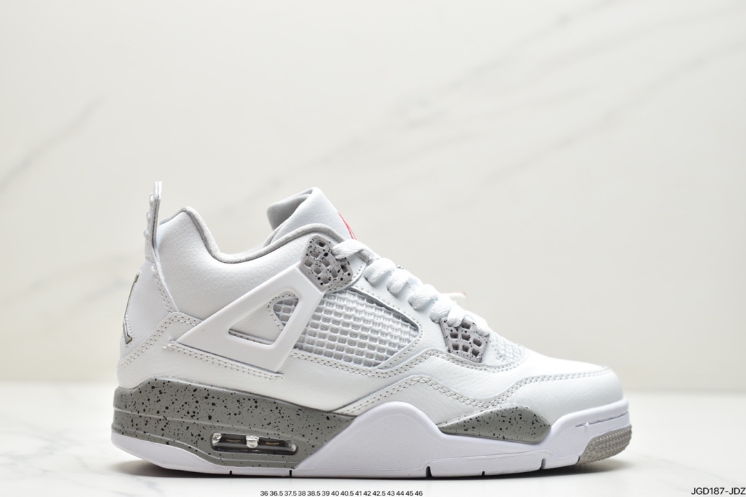 180  Air Jordan 4 Retro OG ”Cement” 白水泥 AJ4 乔丹4代 aj4 乔4 白水泥840606-192