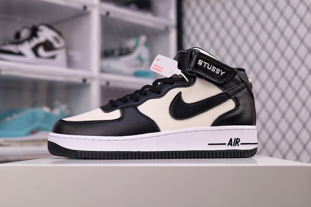 G5 NK Air Force 1 Mid 空军一号板鞋 官方同步 原装级别 原楦头原纸板 打造纯正空军版型专注外贸渠道 全掌内置蜂窝气垫 原盒配件 原厂中底钢印、拉帮完美