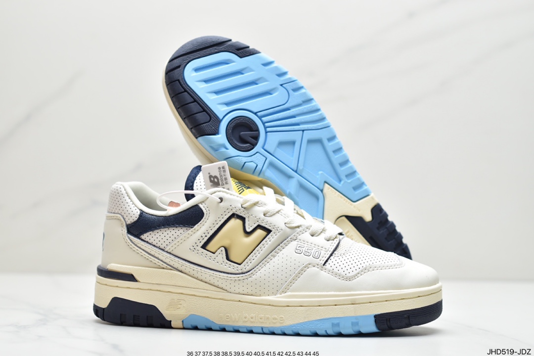 New Balance BB550 series classic retro low-top casual sports basketball board shoes BB550WA1