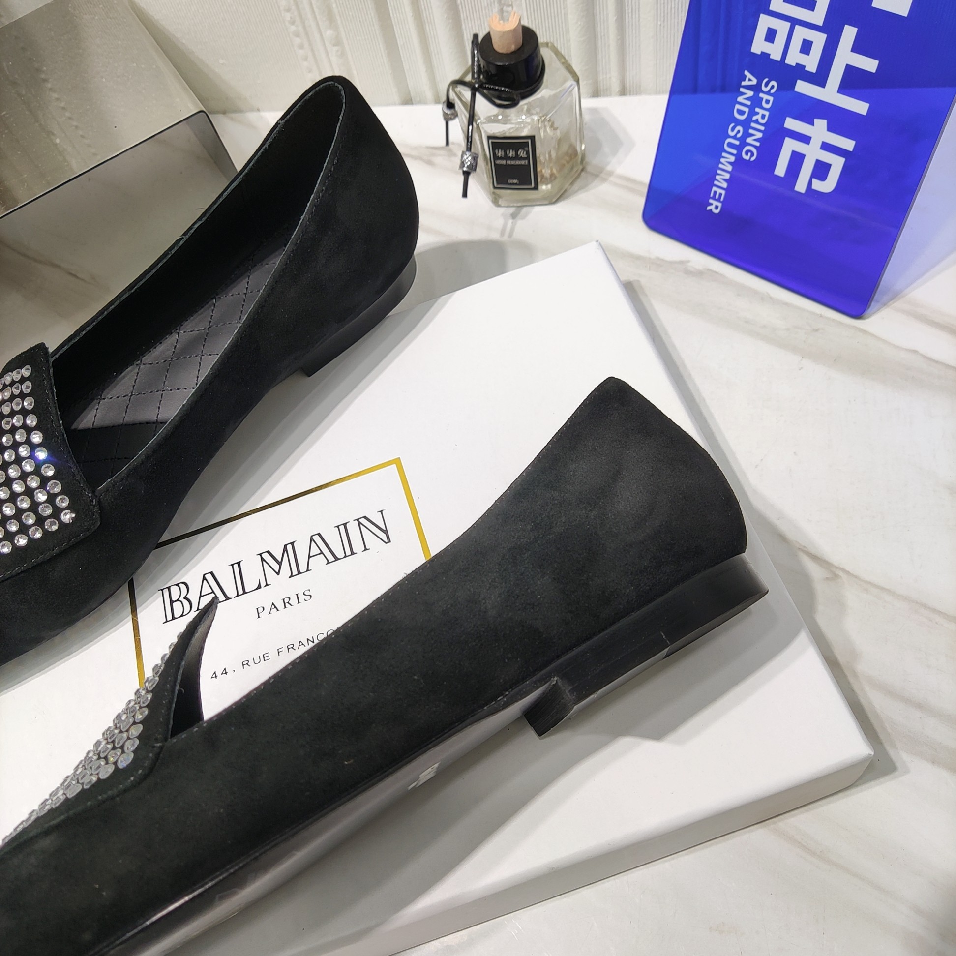 2022 Summer: Bal*ain & Balman Flat Shoes with Italian Sole & Water-Skinned Interior - 图片 5