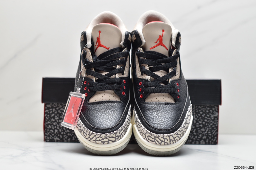 250 乔丹Air Jordan 3 AJ3代中帮复古休闲运动文化篮球鞋CT8532