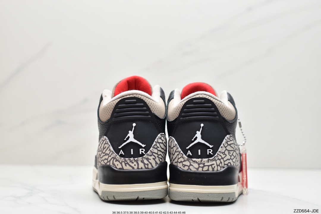 250 乔丹Air Jordan 3 AJ3代中帮复古休闲运动文化篮球鞋CT8532