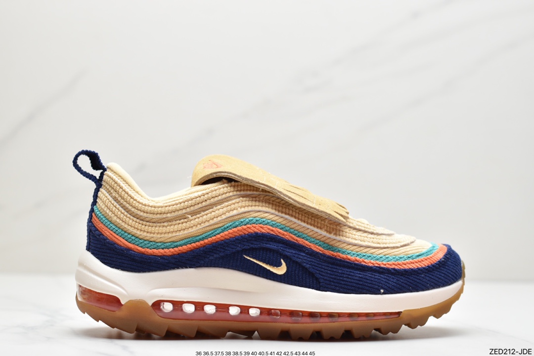 260  耐克NIKE AIR MAX 97子弹 3M 复古全掌气垫跑步鞋 CJ0563-400