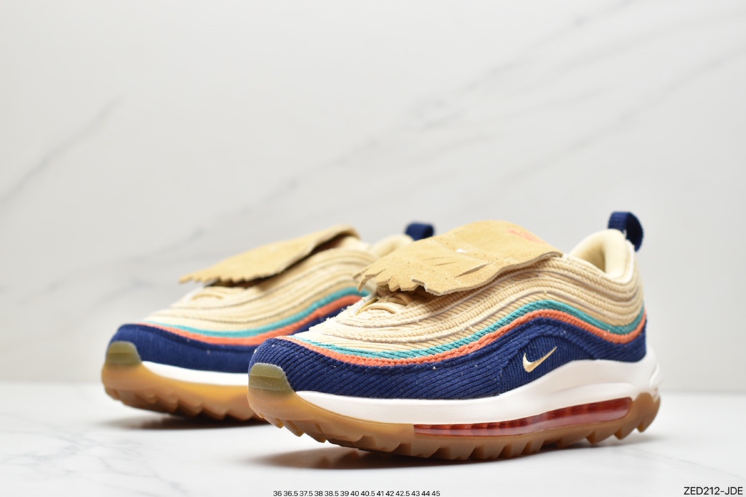 260  耐克NIKE AIR MAX 97子弹 3M 复古全掌气垫跑步鞋 CJ0563-400