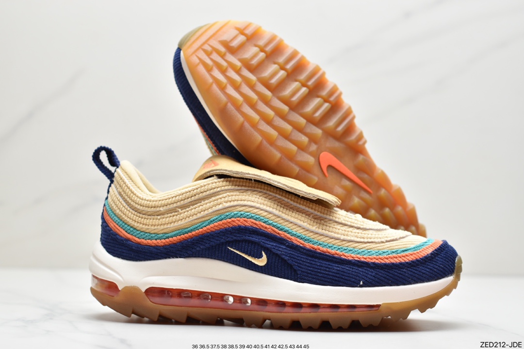 260  耐克NIKE AIR MAX 97子弹 3M 复古全掌气垫跑步鞋 CJ0563-400