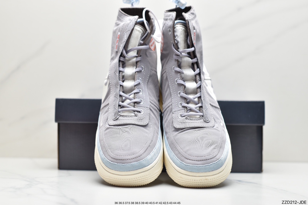 250 耐克Nike Air Force 1 Hi Shell 全新系带方案眼前这双 DO7450