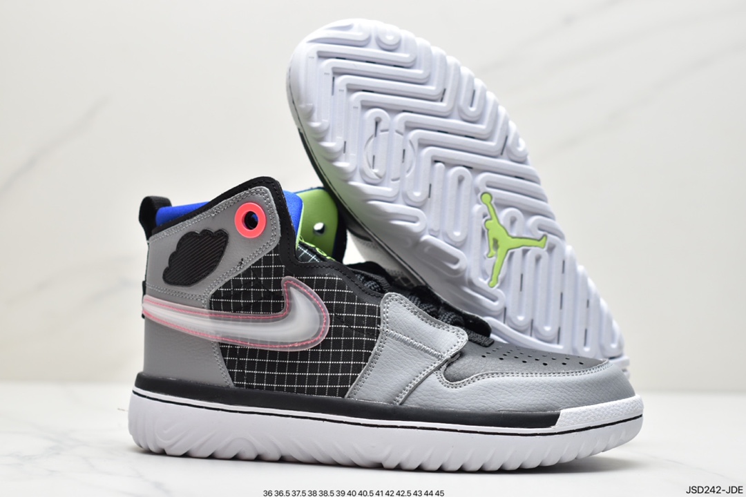 200  机能乔丹AJ1 Air Jordan 1 High React 机能风格 AR5321-016