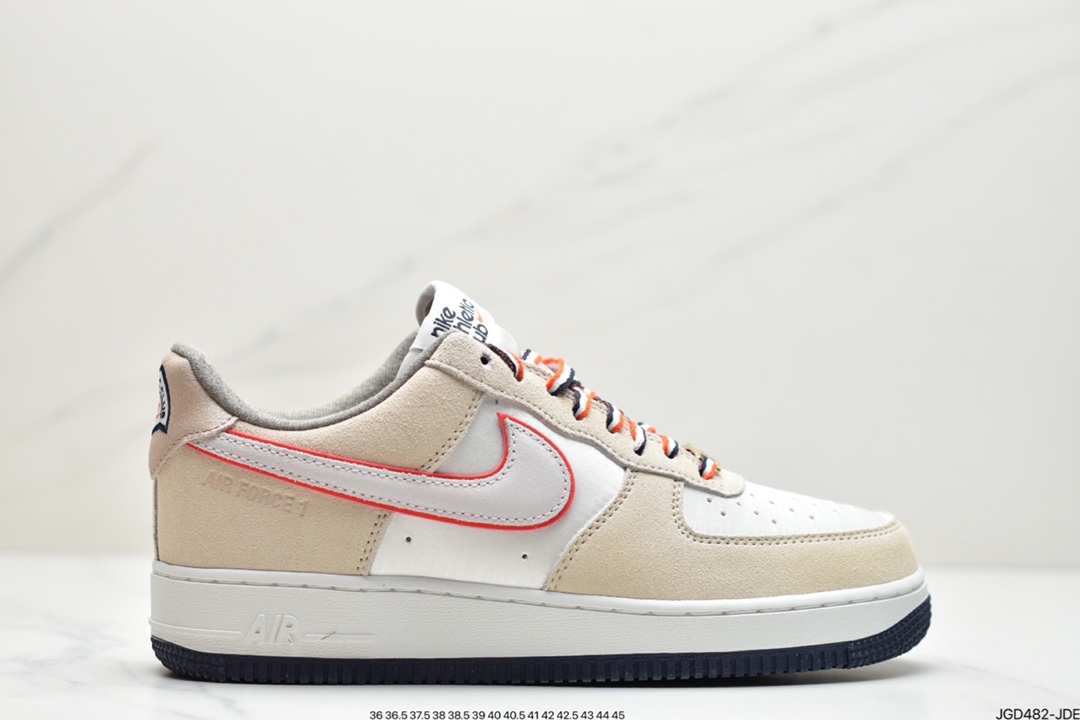 180 耐克Nike Air Force 1 Low ”Athletic club” 白浅棕空军一号DQ5079-111