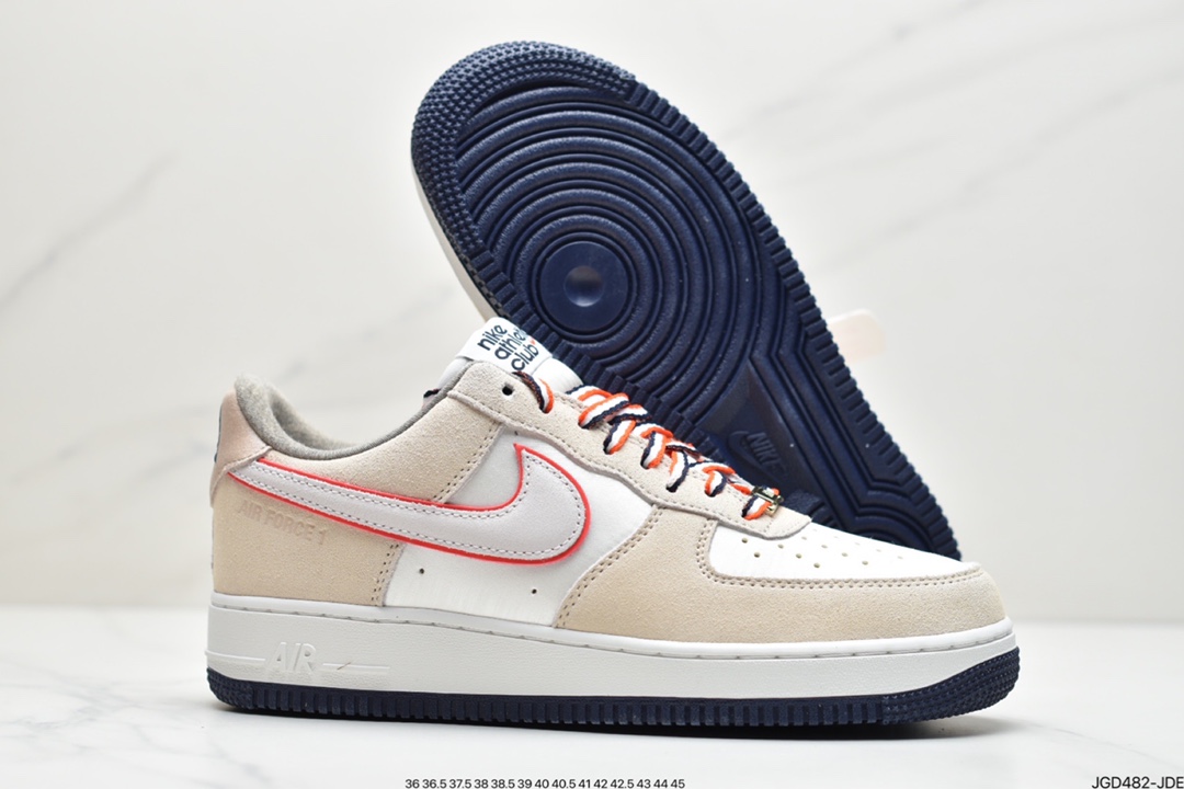 180 耐克Nike Air Force 1 Low ”Athletic club” 白浅棕空军一号DQ5079-111