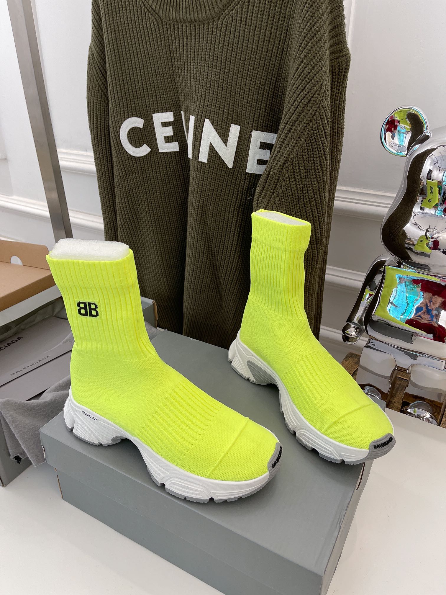 Precio de fábrica Balenciaga | Los últimos calcetines y zapatos SPEED3.0 de Balenciaga ❗ ️🌟¡Compra y desarrollo origin…