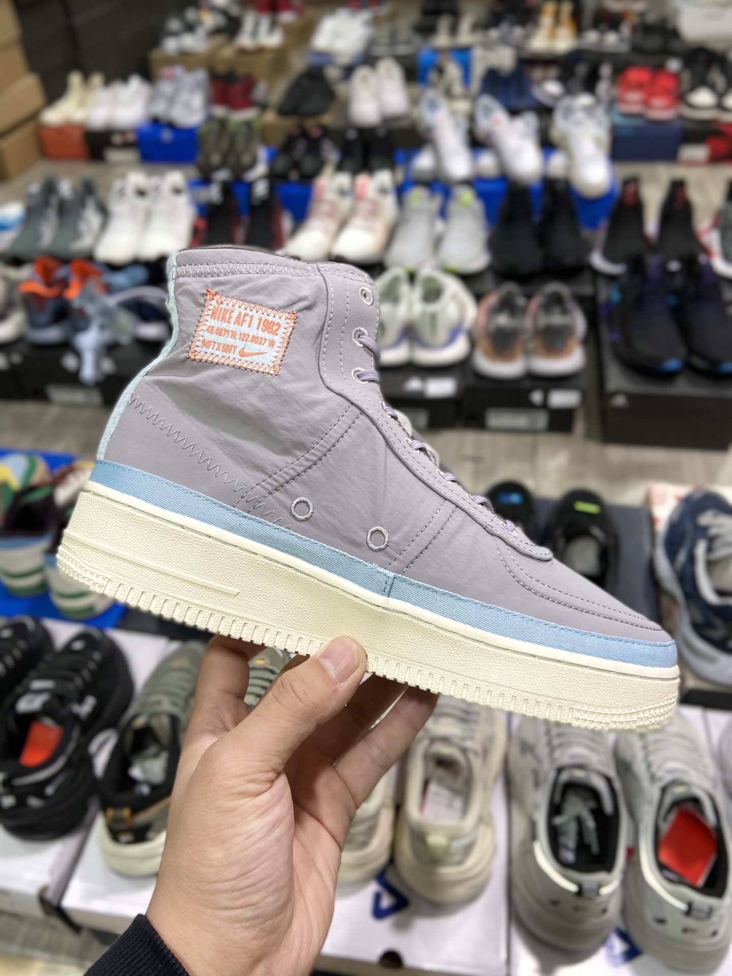 Nike Air Force 1 Shell WMNS Stylish Military-Inspired New Release ...