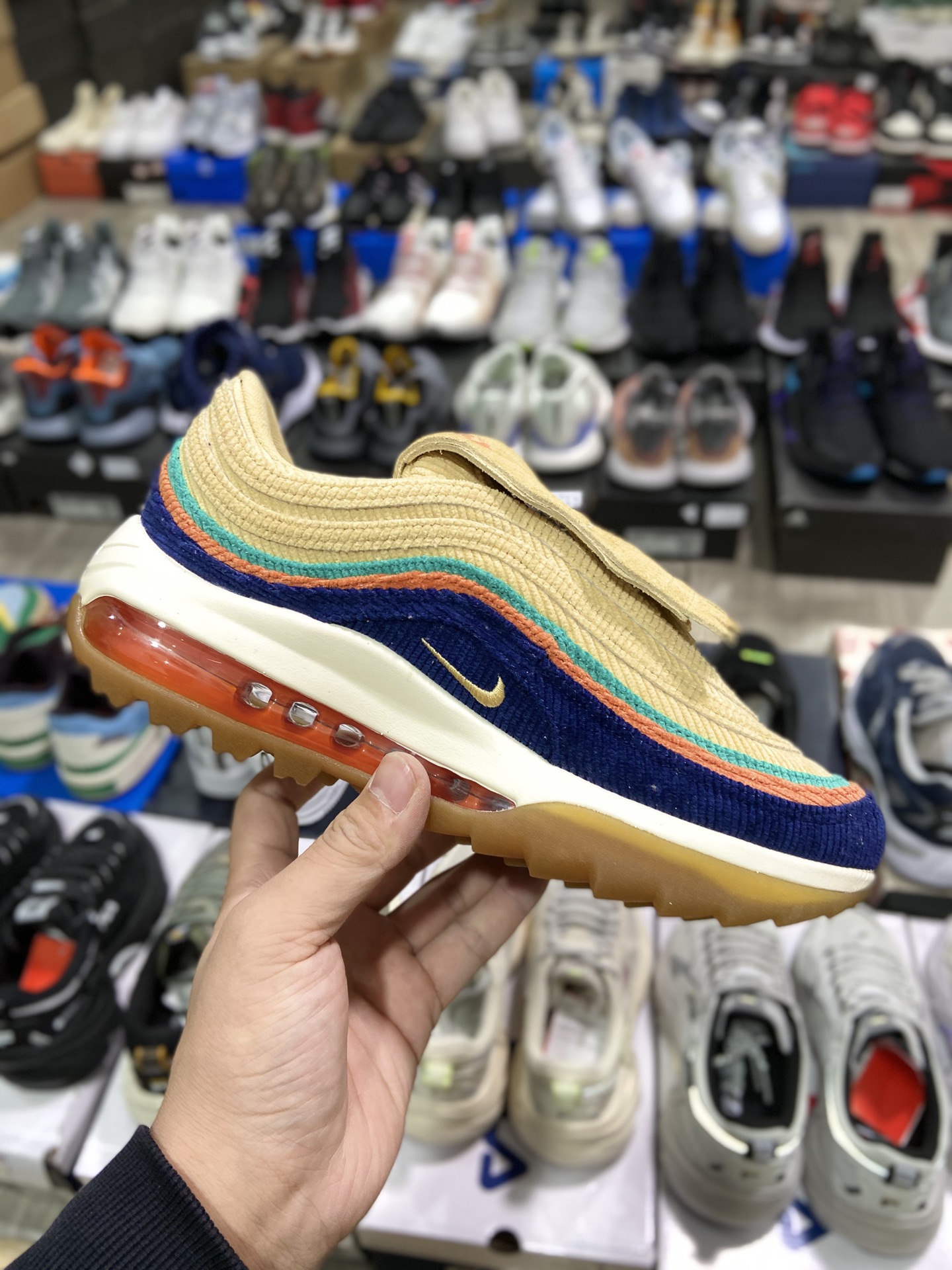 240 耐克Nike Wmns Air Max 97 复古气垫百搭休闲运动慢跑鞋CJ0563-400