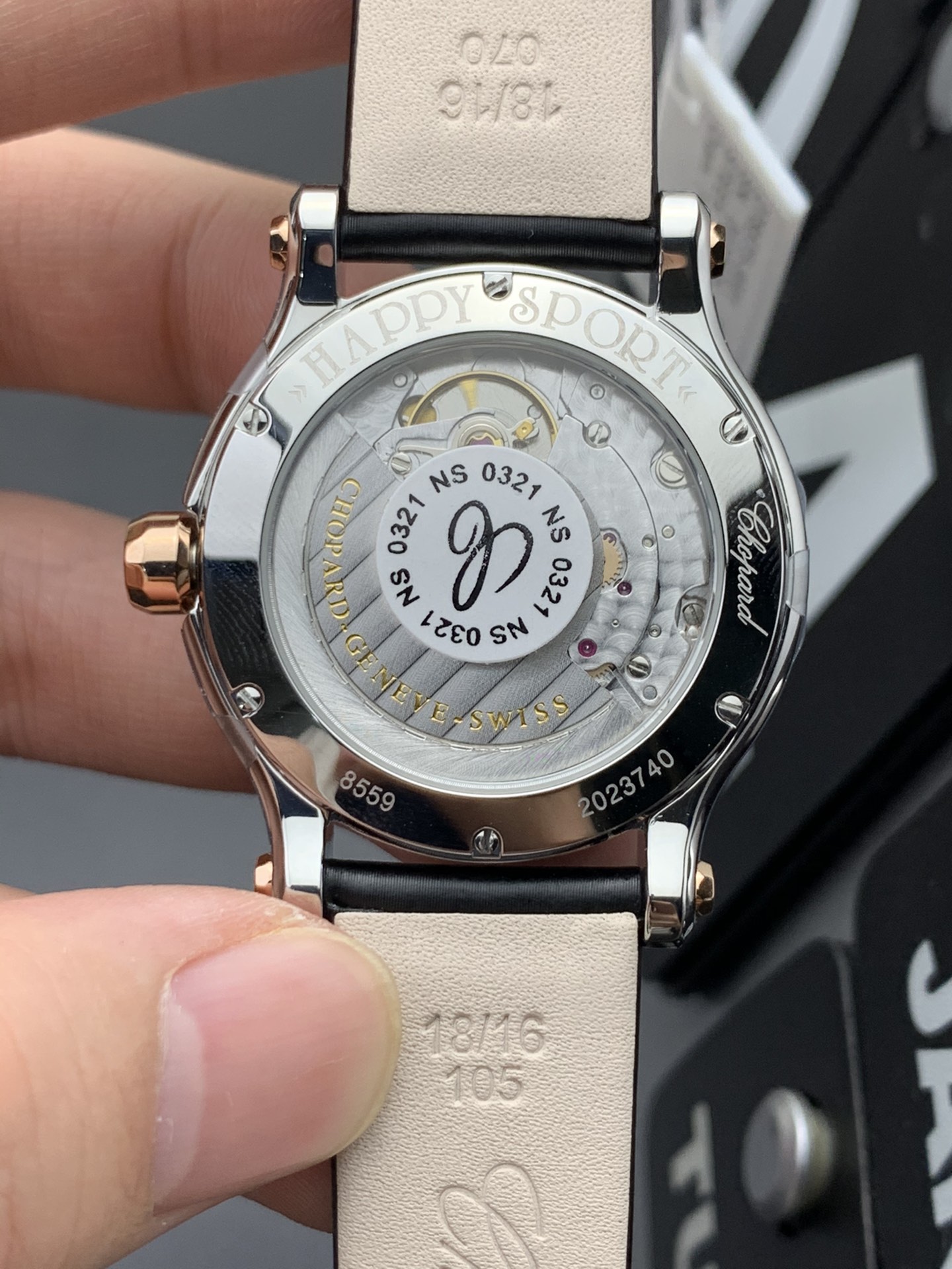 Chopard YF 钻圈快乐钻