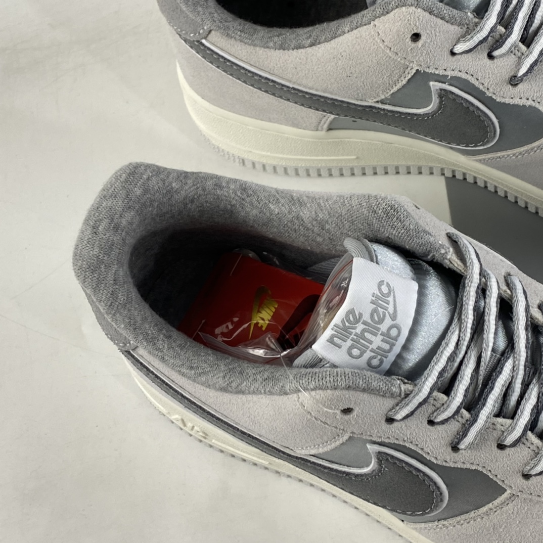 P200 NIKE Air Force 1 Low ”Athletic Club” 浅灰 空军一号低帮休闲板鞋 DQ5079-111