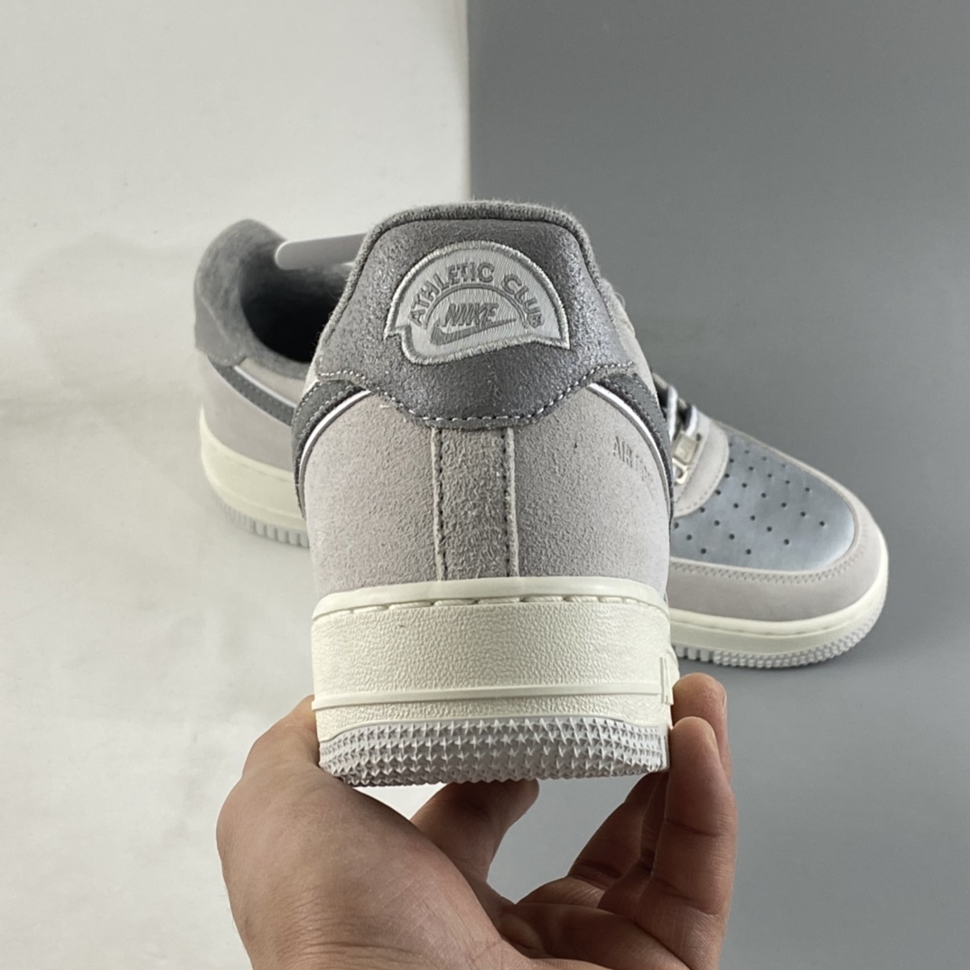 P200 NIKE Air Force 1 Low ”Athletic Club” 浅灰 空军一号低帮休闲板鞋 DQ5079-111