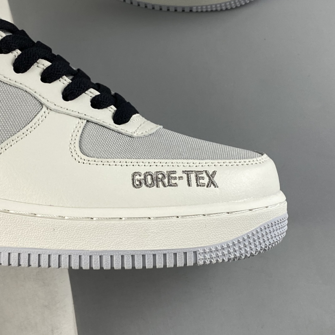 P200 NIKE Air Force 1’07 ”GORE-TEX” 米白灰 空军一号低帮休闲板鞋 DO2760-206