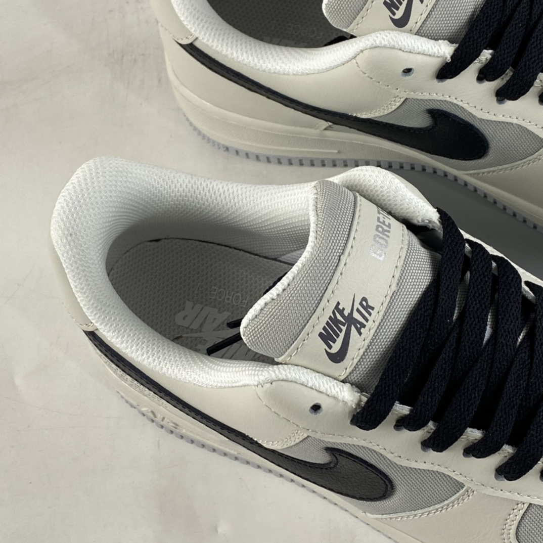 P200 NIKE Air Force 1’07 ”GORE-TEX” 米白灰 空军一号低帮休闲板鞋 DO2760-206
