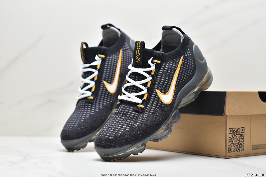 165 耐克Nike Air Vapormax 2021 Flyknit FK”Volt Grey Green Mulit-Color” 慢跑鞋DC4112-002