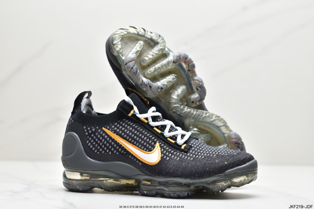 165 耐克Nike Air Vapormax 2021 Flyknit FK”Volt Grey Green Mulit-Color” 慢跑鞋DC4112-002