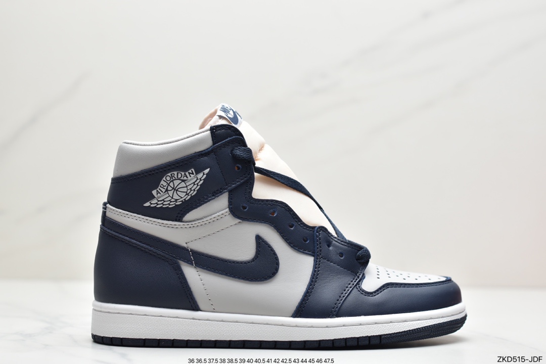 Air Jordan 1 High 85 ”Georgetown” Georgetown Full Pair of Shoes BQ4422-400