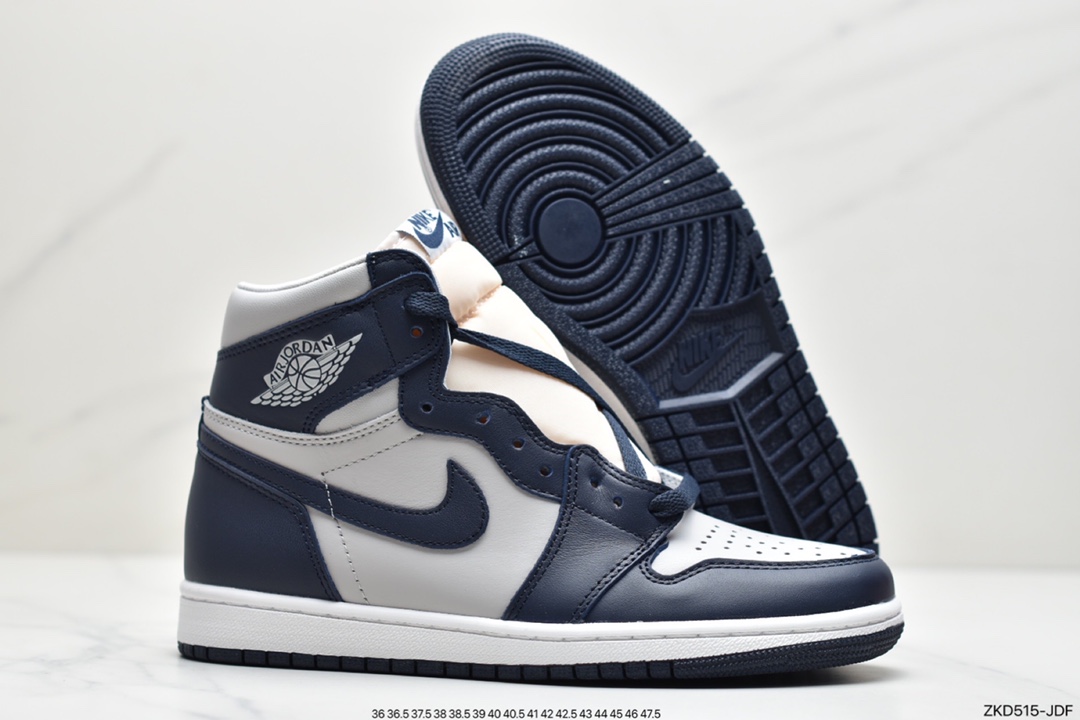 Air Jordan 1 High 85 ”Georgetown” Georgetown Full Pair of Shoes BQ4422-400