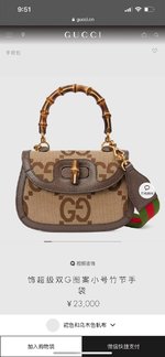 Gucci Handbags Crossbody & Shoulder Bags Brown Canvas Fashion