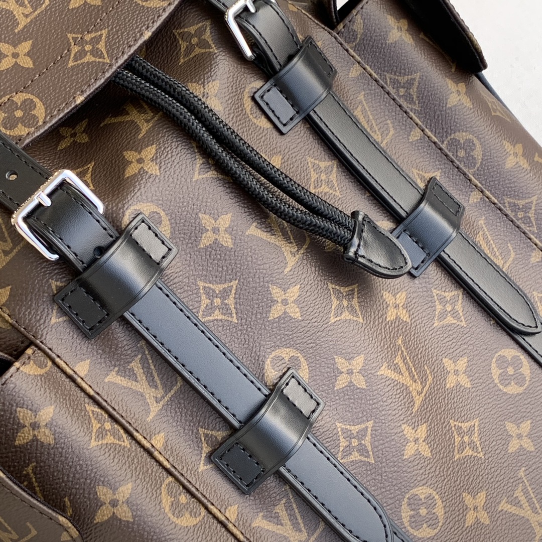 Louis Vuitton LV Christopher 老花小号双肩包 M43735