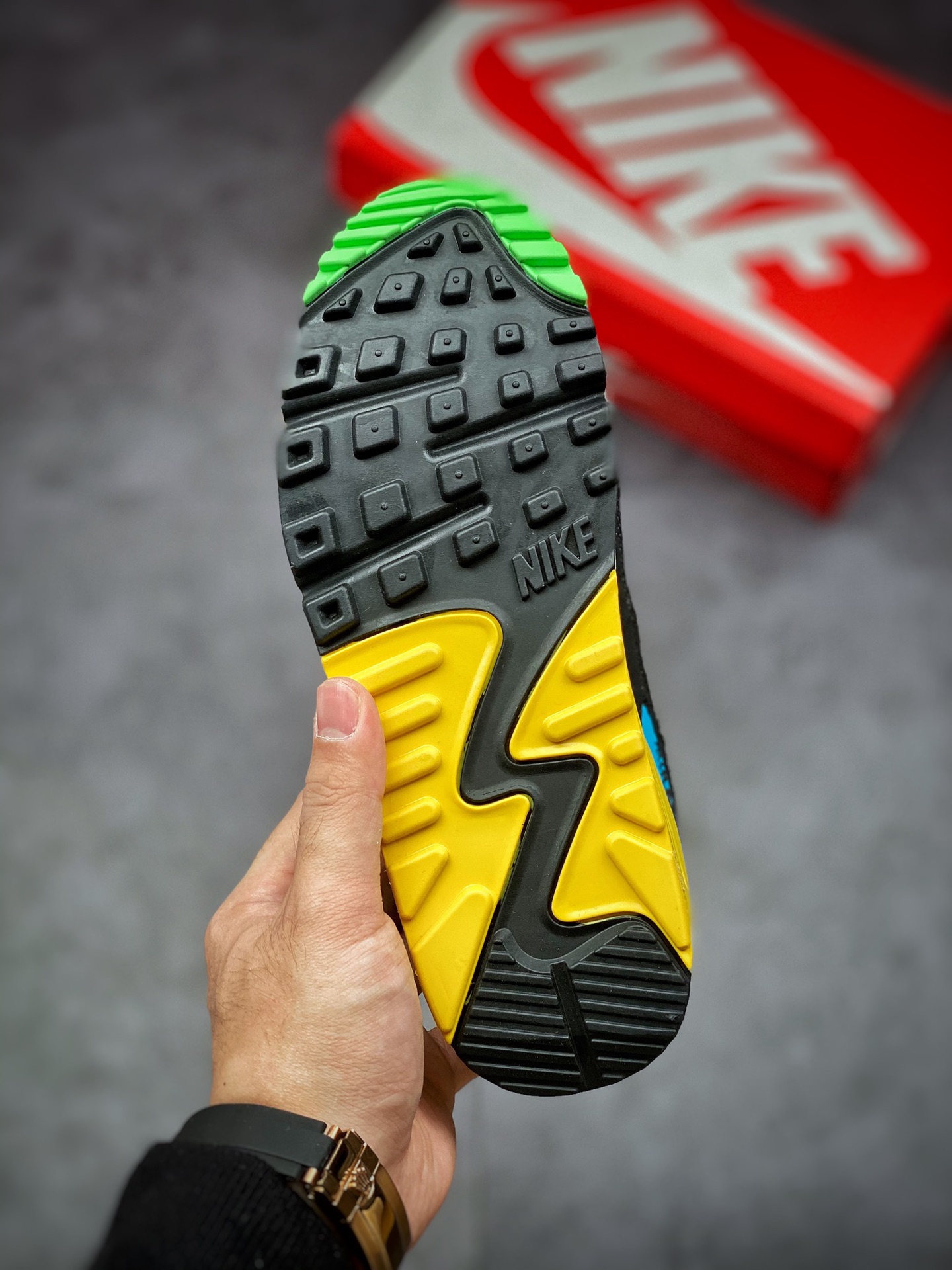 200 NIKE Air MAX 90 黑粉绿 #天花板级别 CT1891-600
