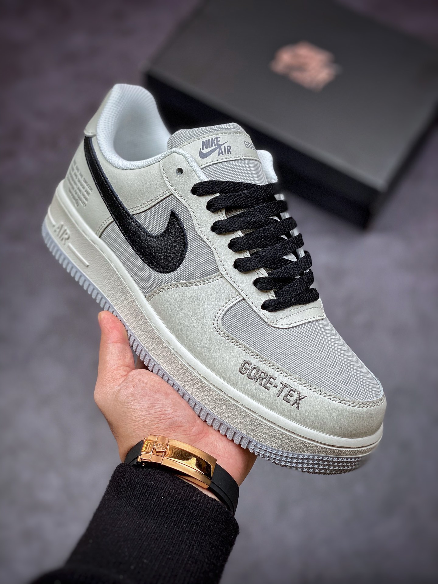 200 Nike Air Force 1 Low 07 Gore-Tex 米黑D0276-206