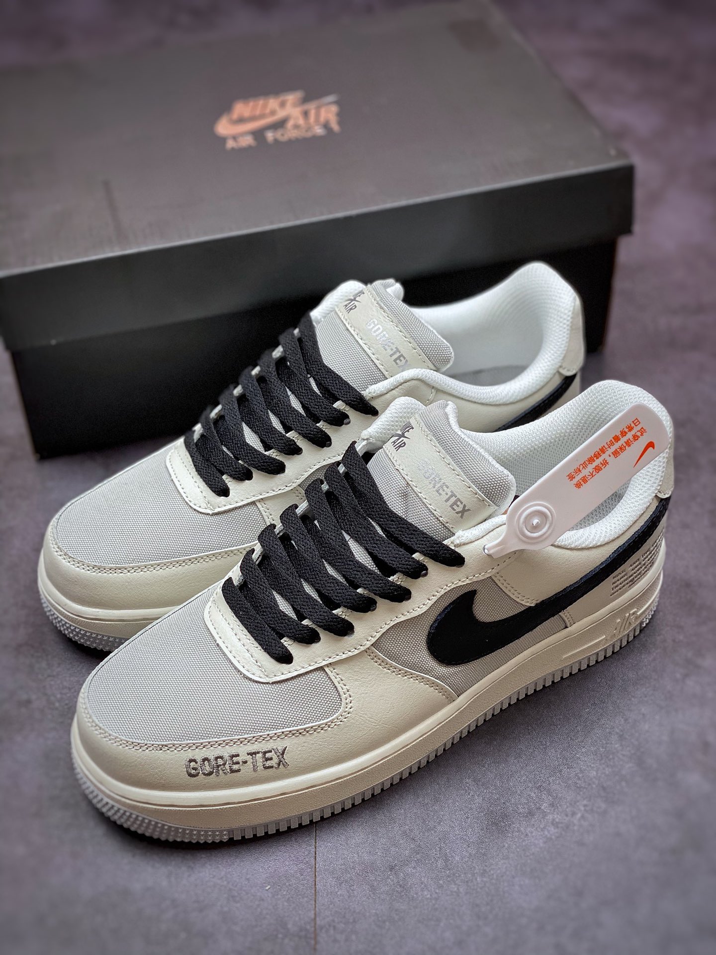 200 Nike Air Force 1 Low 07 Gore-Tex 米黑D0276-206