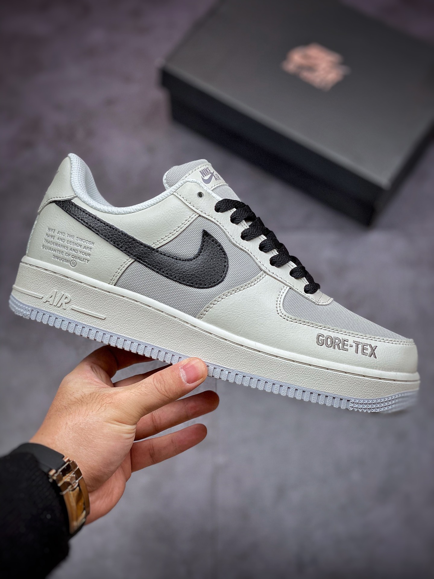 200 Nike Air Force 1 Low 07 Gore-Tex 米黑D0276-206