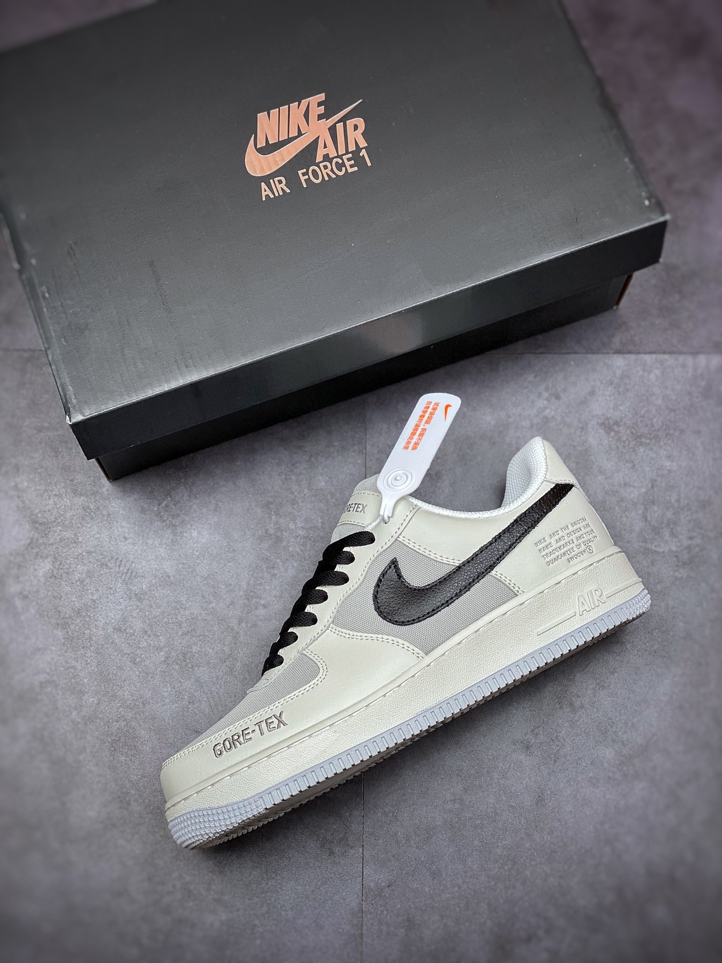 200 Nike Air Force 1 Low 07 Gore-Tex 米黑D0276-206