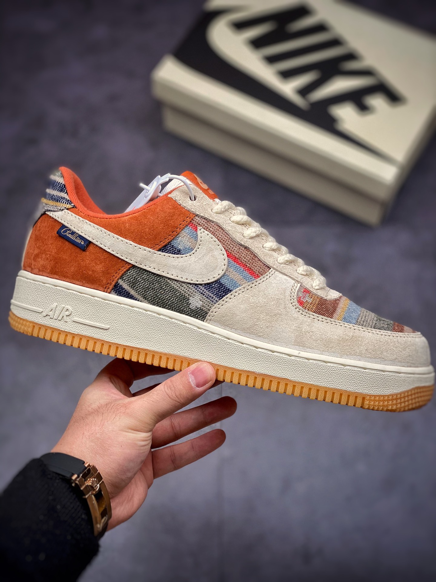 240 Nike Air Force 1 Low 07 钱袋 原楦头原纸板 CW2288-688
