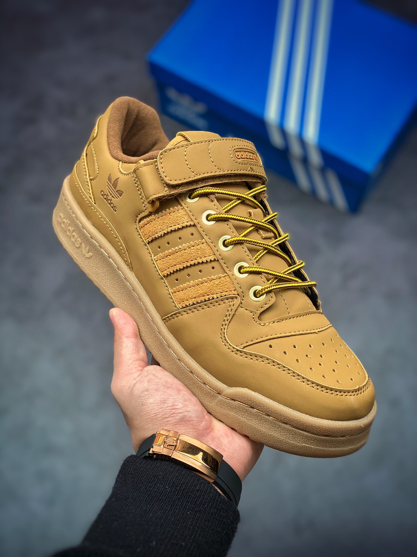 adidas Originals Forum Wheat Yellow Forum Low GX3953