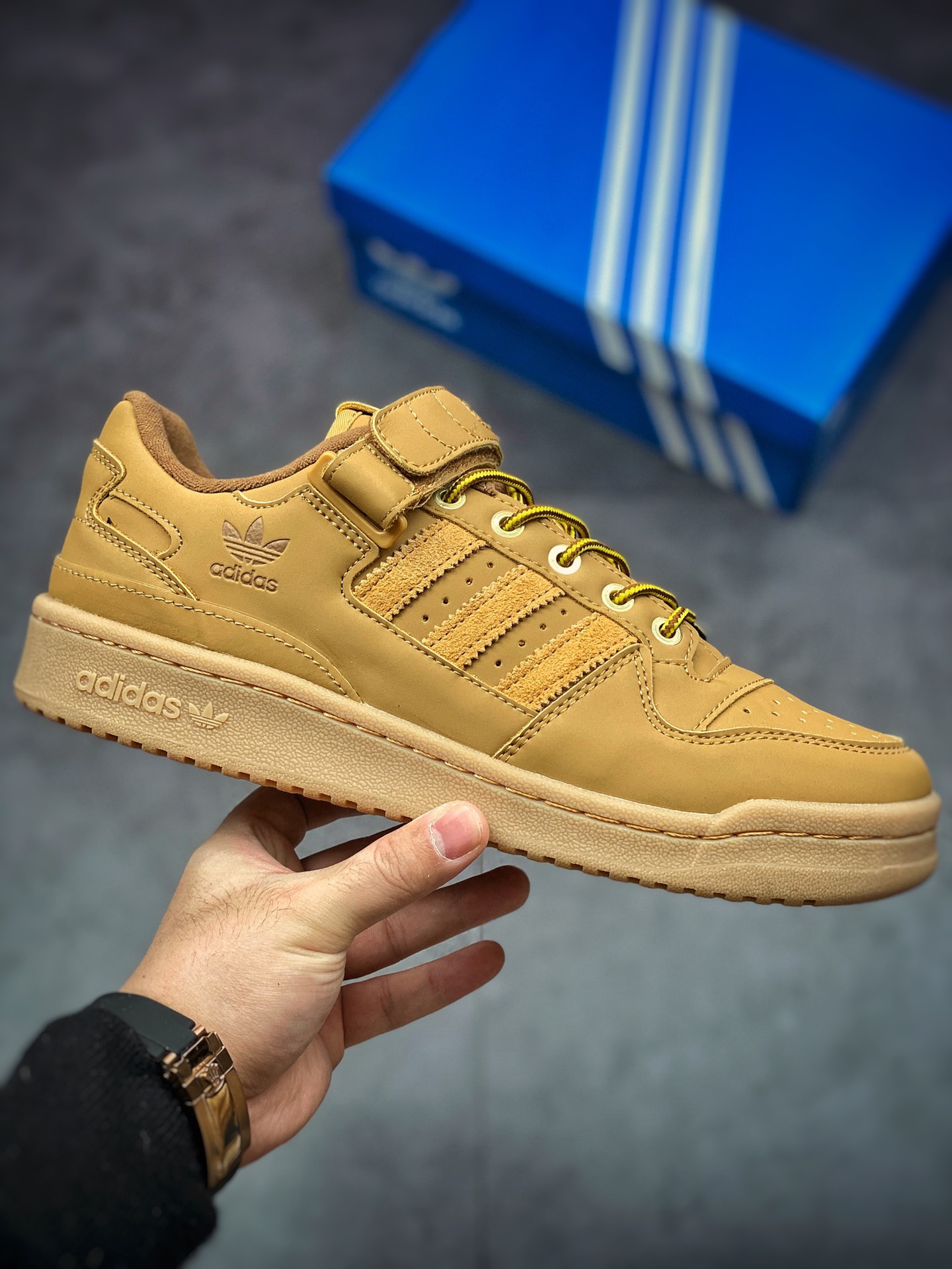 adidas Originals Forum Wheat Yellow Forum Low GX3953