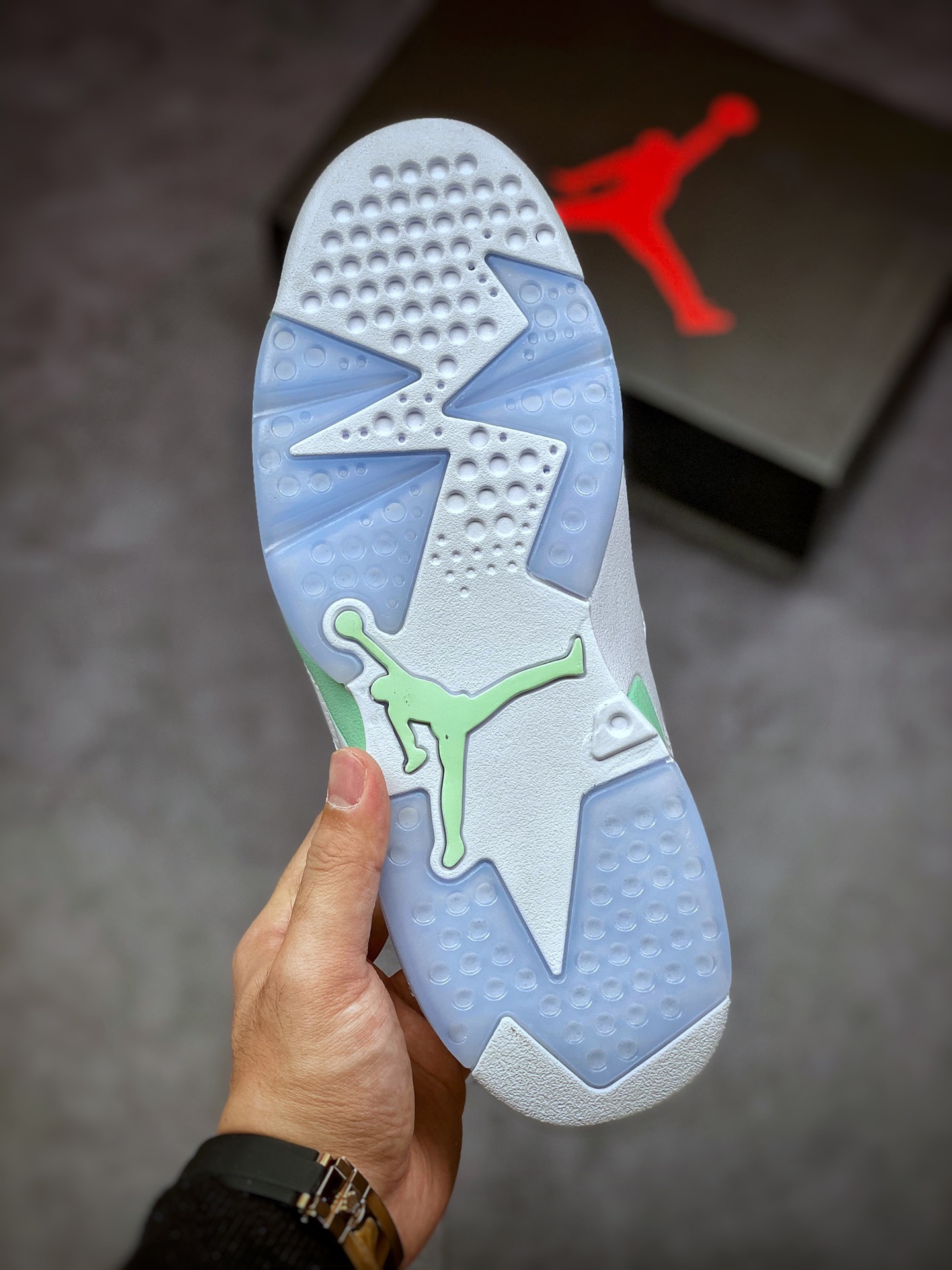 450 #纯原 Air Jordan 6 “Mint Foam” AJ6 白薄荷绿色 清新简约 DQ4914-103