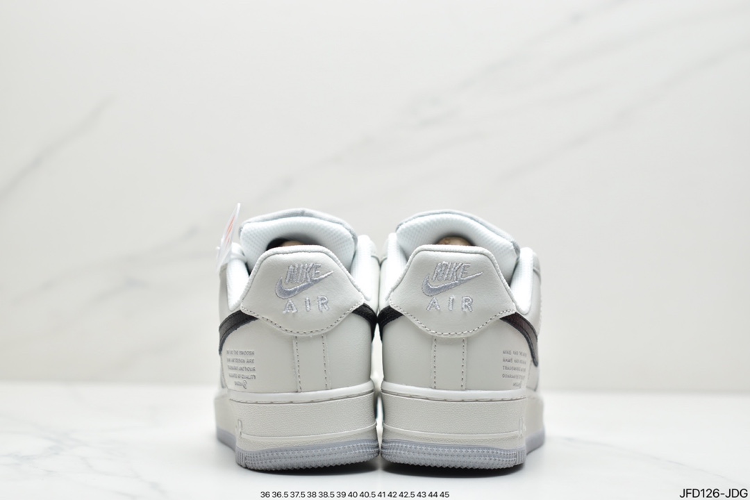 170 耐克Nike Air Force 1 Gore-Tex 机能风 米灰色 空军一号低帮百搭休闲运动板鞋DO2760-206