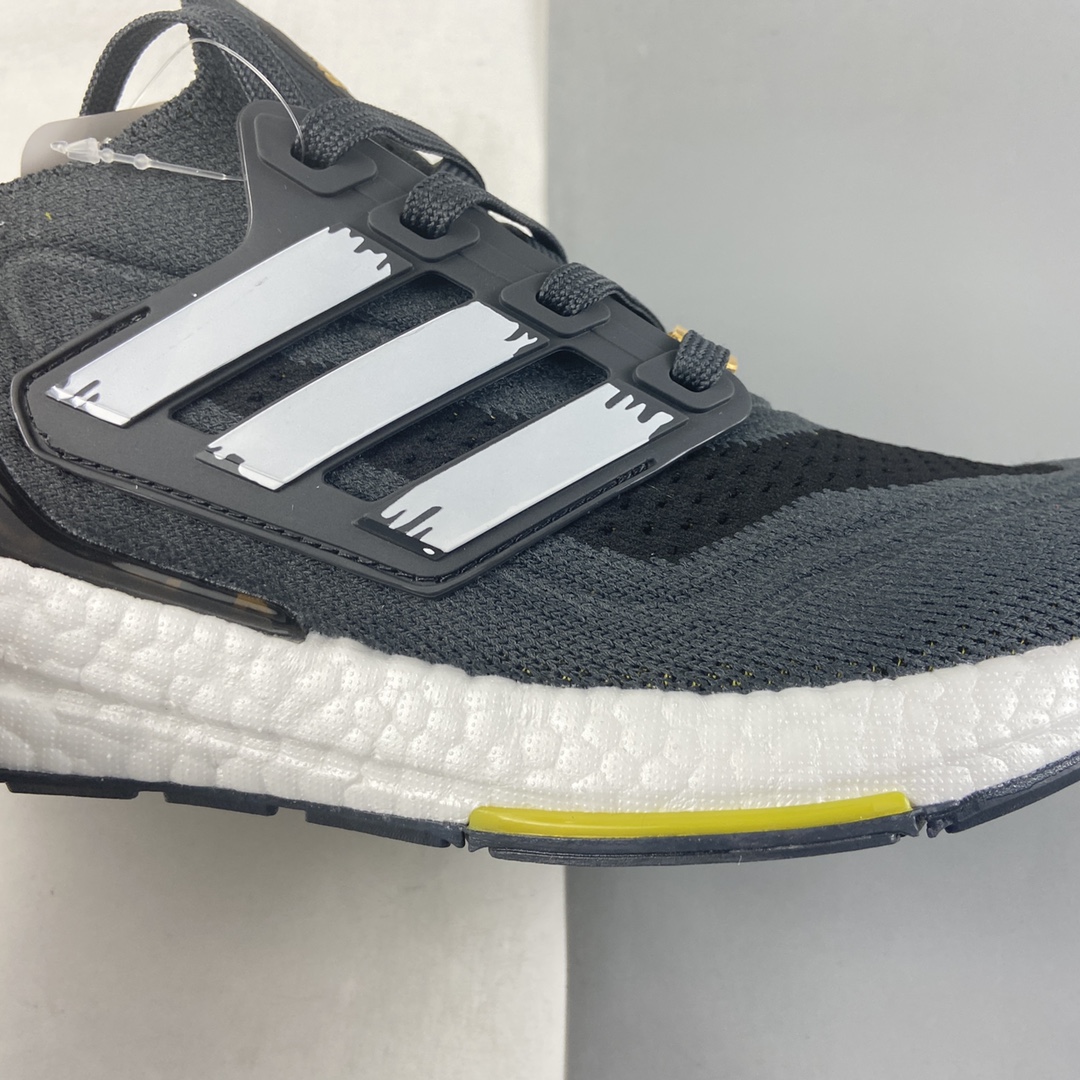 Adidas UltraBoost 21 Thick Popcorn Sock Knit Upper Casual Sports Jogging Shoes GW5838