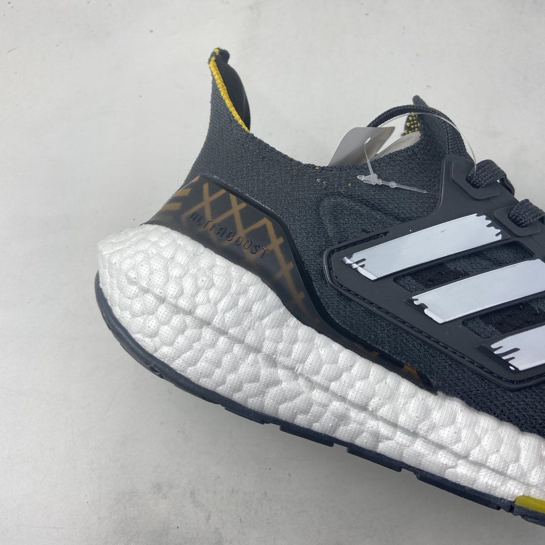 Adidas UltraBoost 21 Thick Popcorn Sock Knit Upper Casual Sports Jogging Shoes GW5838