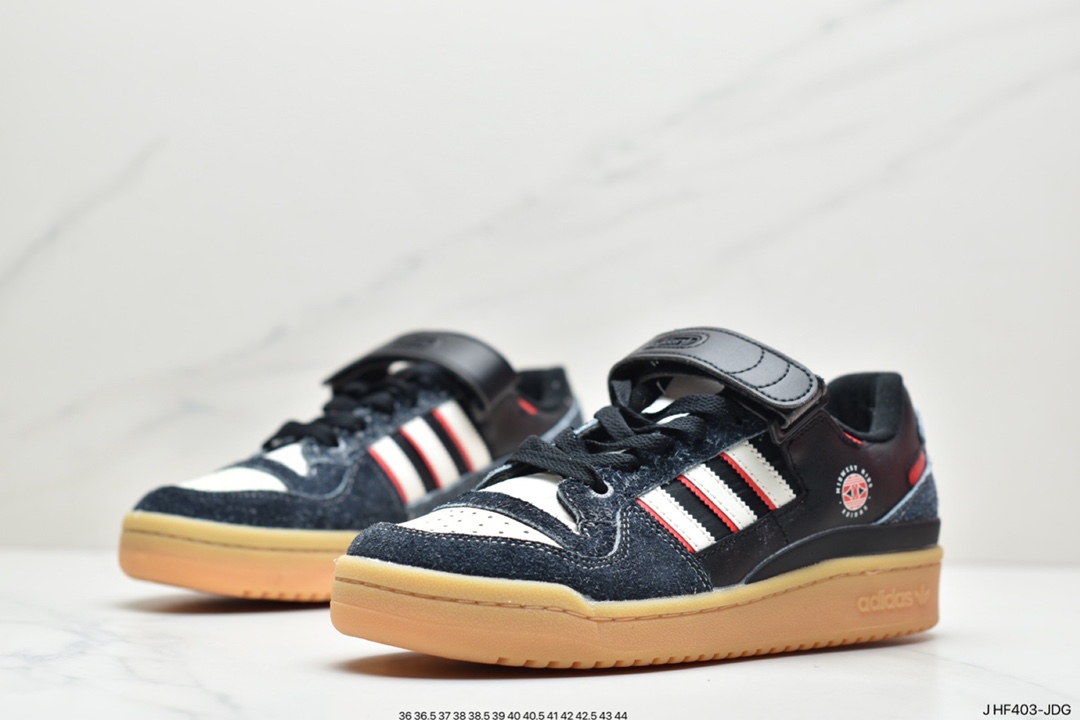 BAdidas Bunny x Adidas Originals Forum Low low-top all-match trend casual sports sneakers GW0035