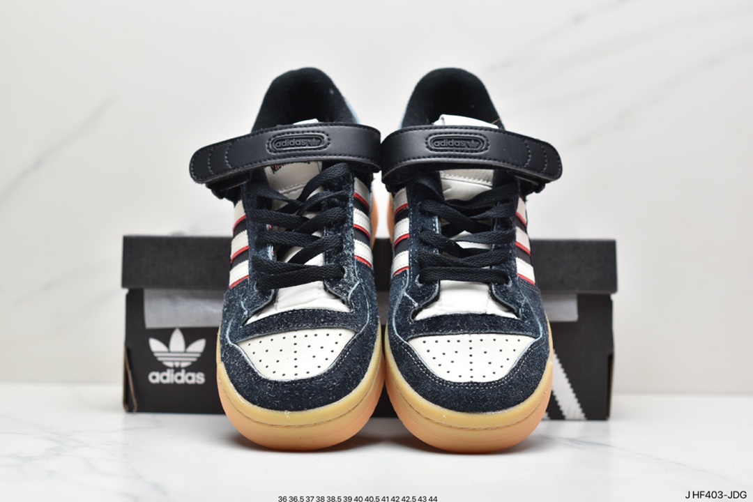 BAdidas Bunny x Adidas Originals Forum Low low-top all-match trend casual sports sneakers GW0035