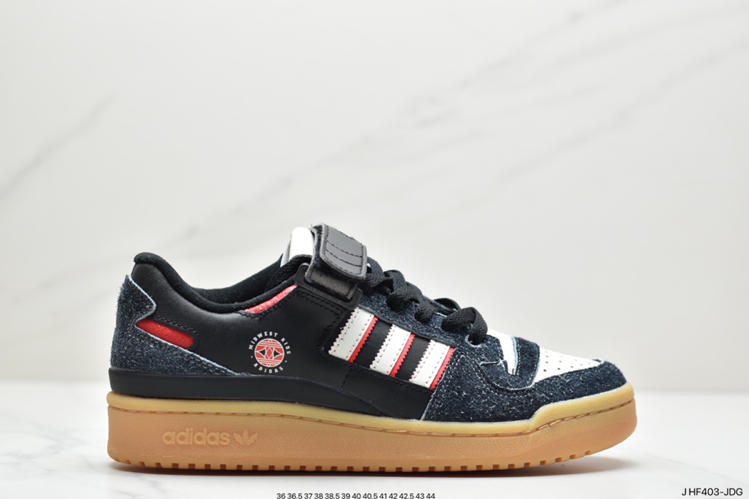 BAdidas Bunny x Adidas Originals Forum Low low-top all-match trend casual sports sneakers GW0035