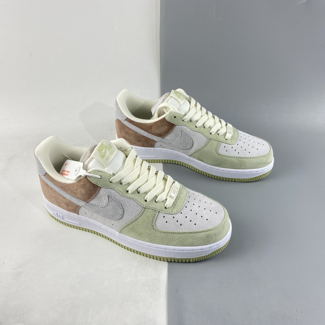 P240 NIKE Air Force 1’07 Low 浅绿灰休闲板鞋 DL5819-618