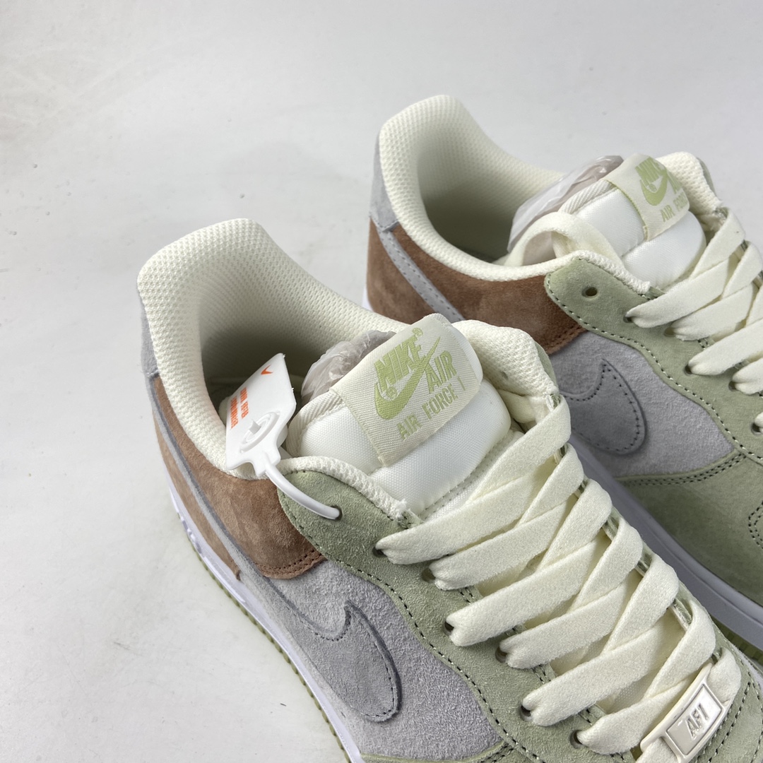 P240 NIKE Air Force 1’07 Low 浅绿灰休闲板鞋 DL5819-618
